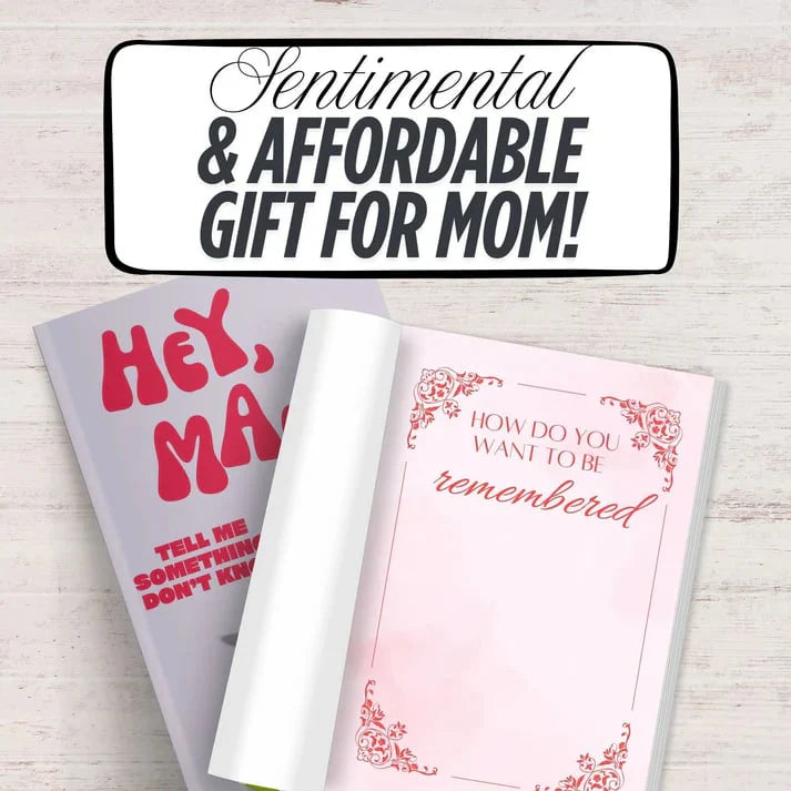 📖❤️Hey, Mama/Papa! Erzähl mir etwas, das ich noch nicht weiß – ein Andenken, das sie für immer in Ehren halten wird.