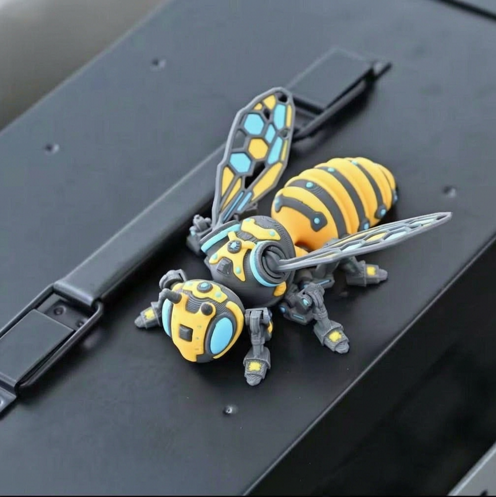 🐝 Mechanische Bienenfigur
