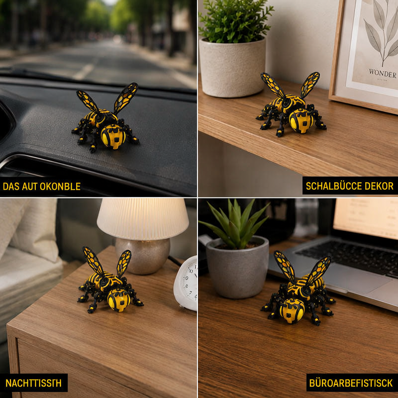 🐝 Mechanische Bienenfigur