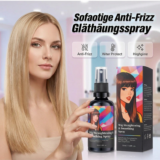 Spray zum Glätten und Geschmeidigmachen von Perücken