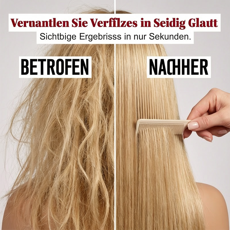 Spray zum Glätten und Geschmeidigmachen von Perücken