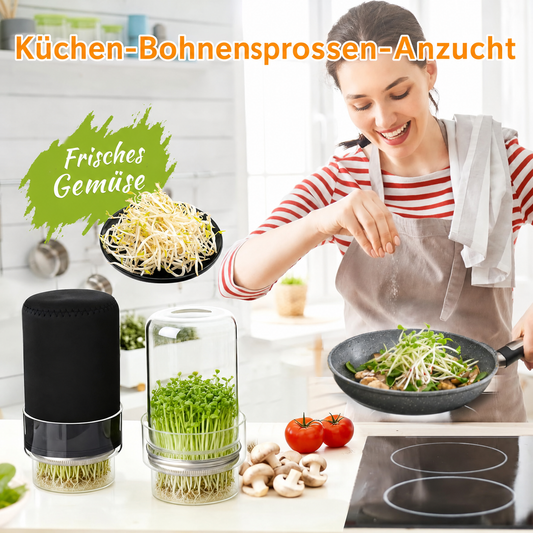 🥦 Aktualisiertes Keimset – Keimgläser-Sets