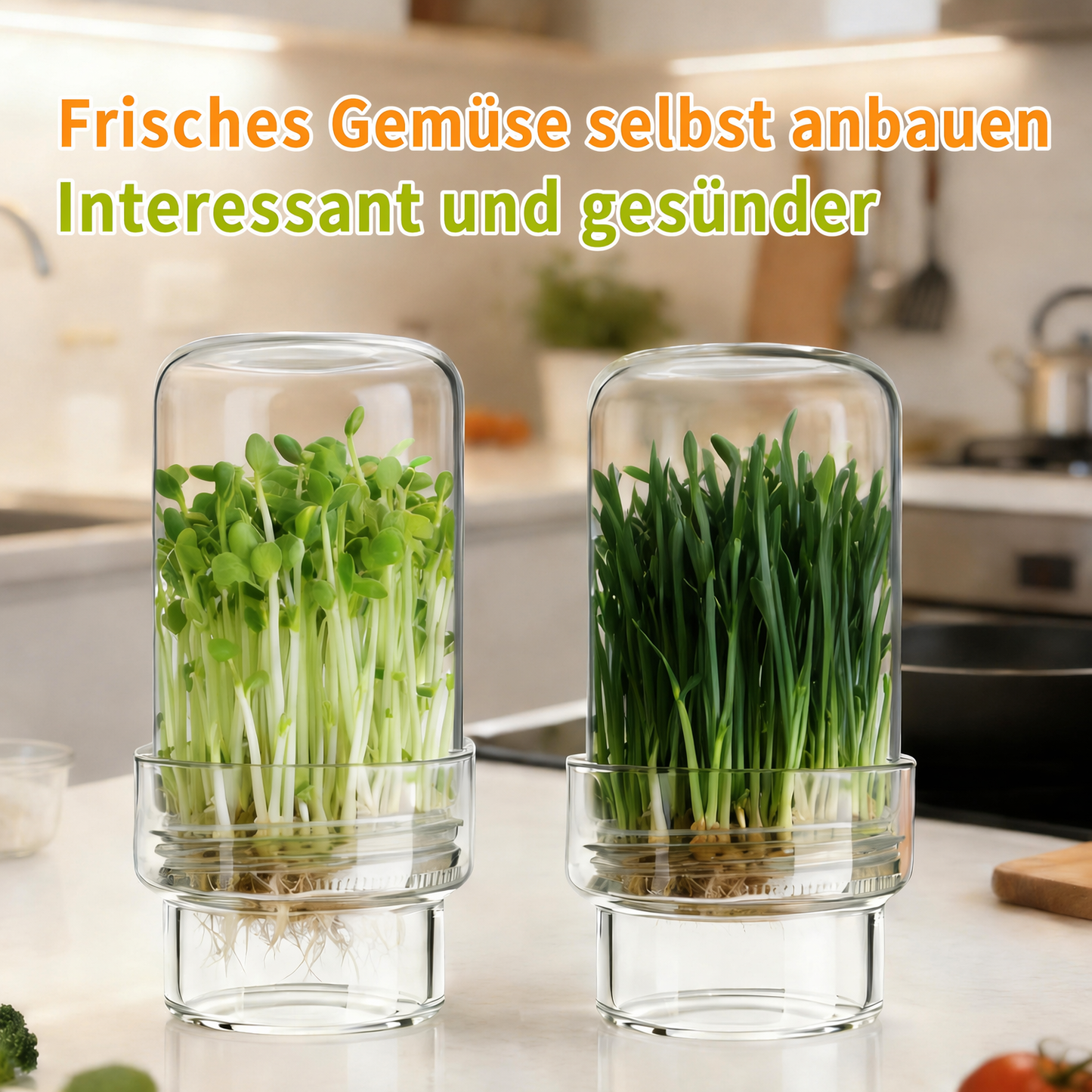 🥦 Aktualisiertes Keimset – Keimgläser-Sets