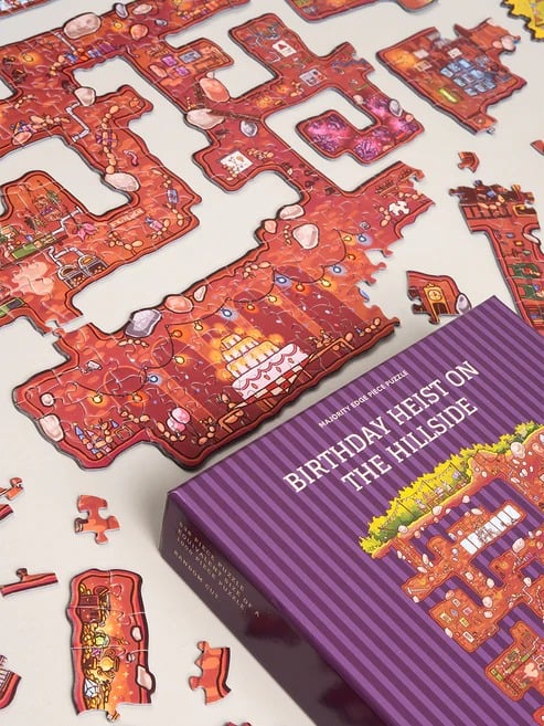 🔥LETZTER TAG 45 % RABATT – 🧩All Edge Jigsaw Challenge – 🤯Jedes Stück ist eine Herausforderung