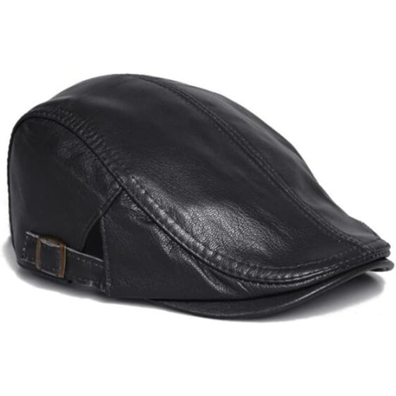 Zeitlos klassischer Stil Luxuriös weiche Lederkappe