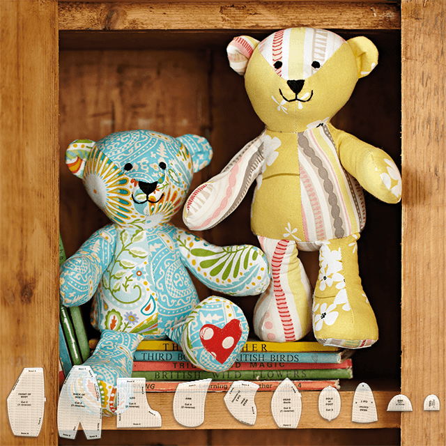 🎄Memory Bear Schablonenlineal-Set
