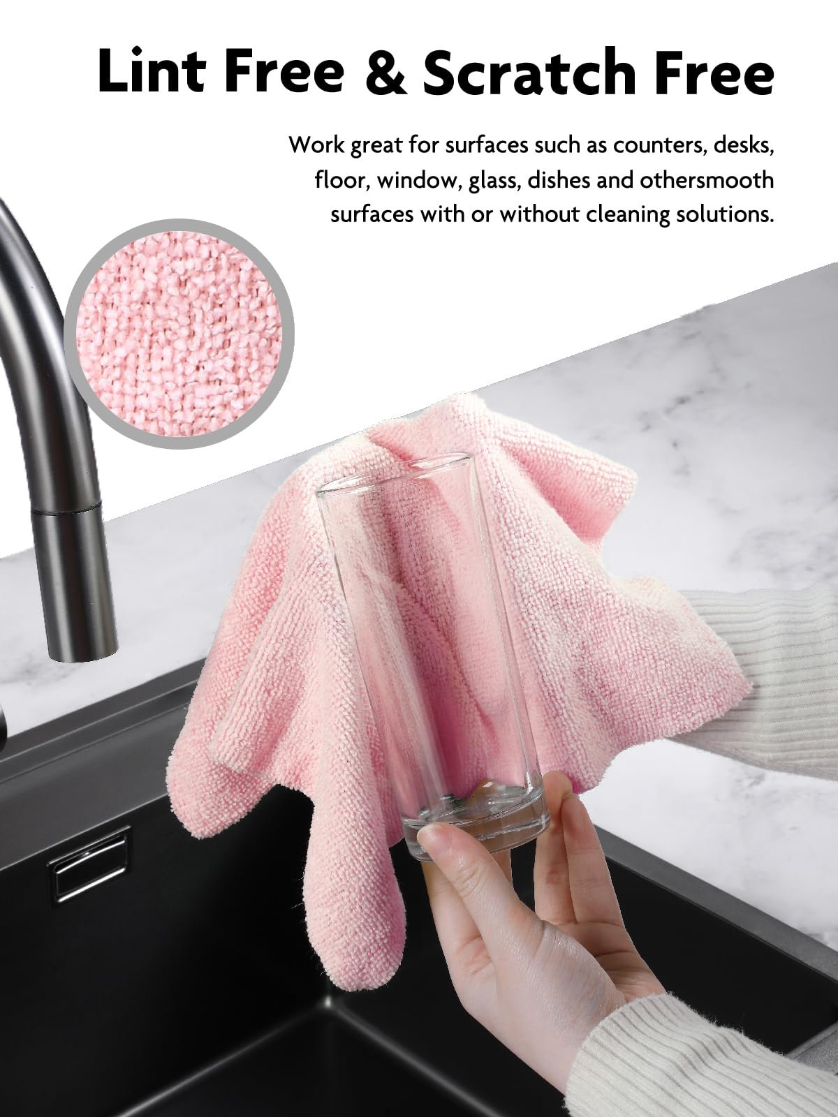 ♻️Återanvändbara Mikrofaser-Papierhandtücher, Rolle🧻