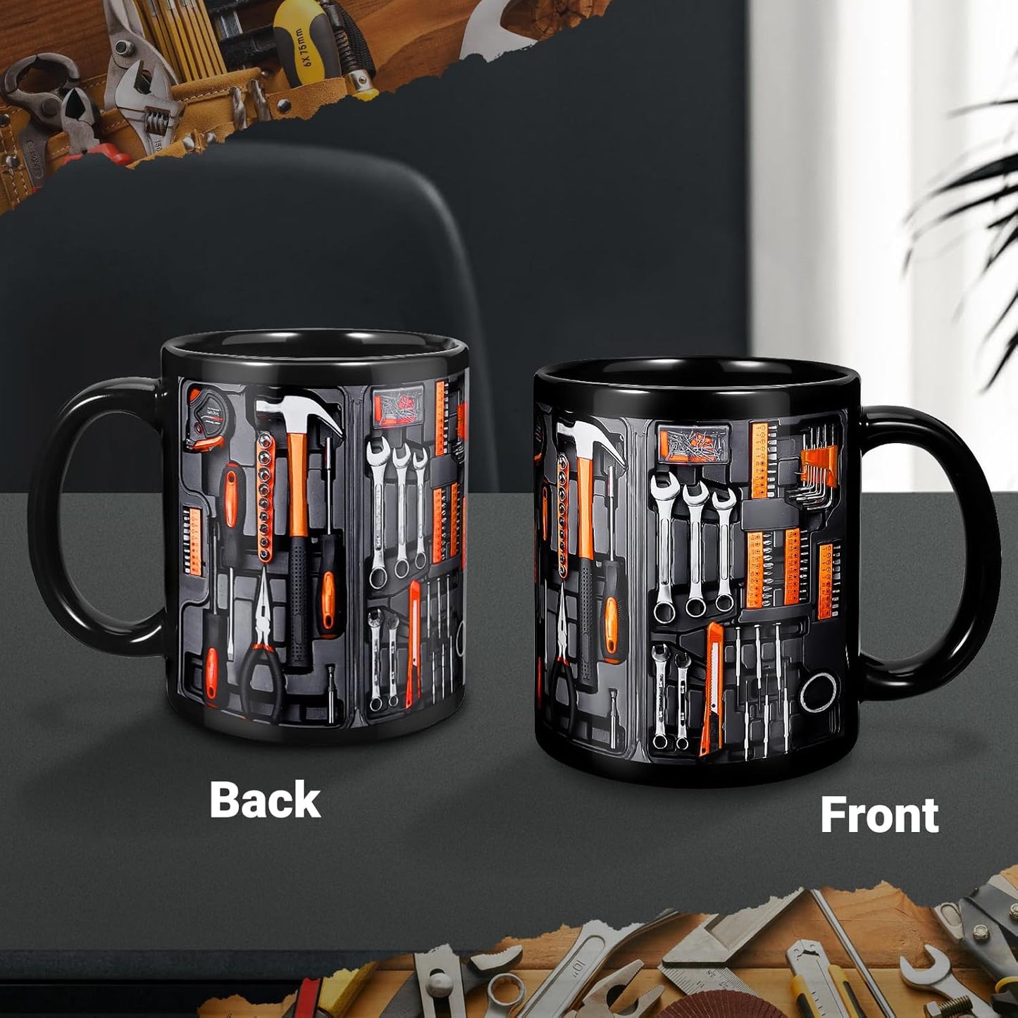 🔧⚡Mechaniker-Werkzeugkasten-Becher🍵
