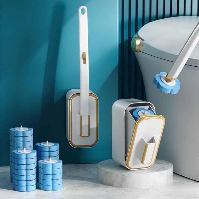 50.000+ VERKAUFT!🚽💦Innovatives Einweg-Toilettenbürstenset zur Wandmontage✨