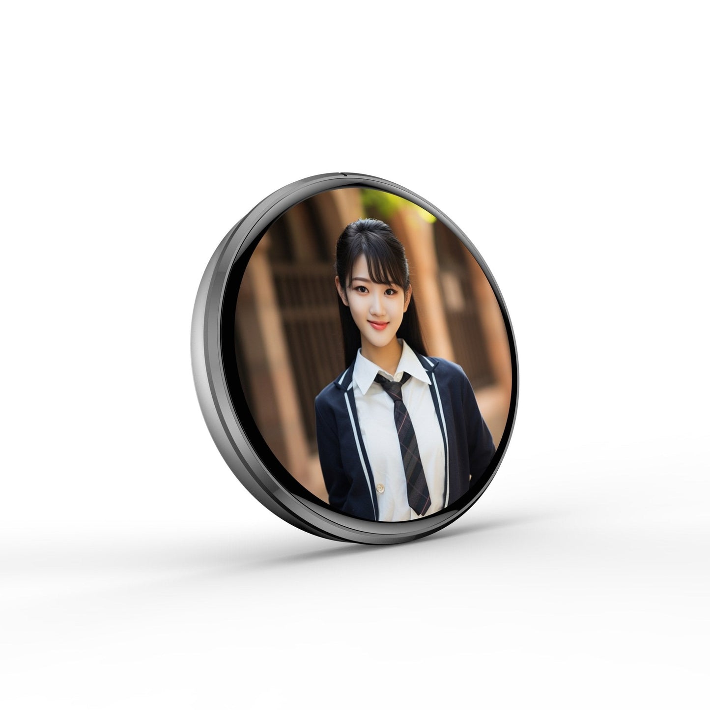 📱 Pixel Touch Digital Badge Screen – 📸 500 mAh Leichtgewichtiger Foto-/Video-/GIF-Pin
