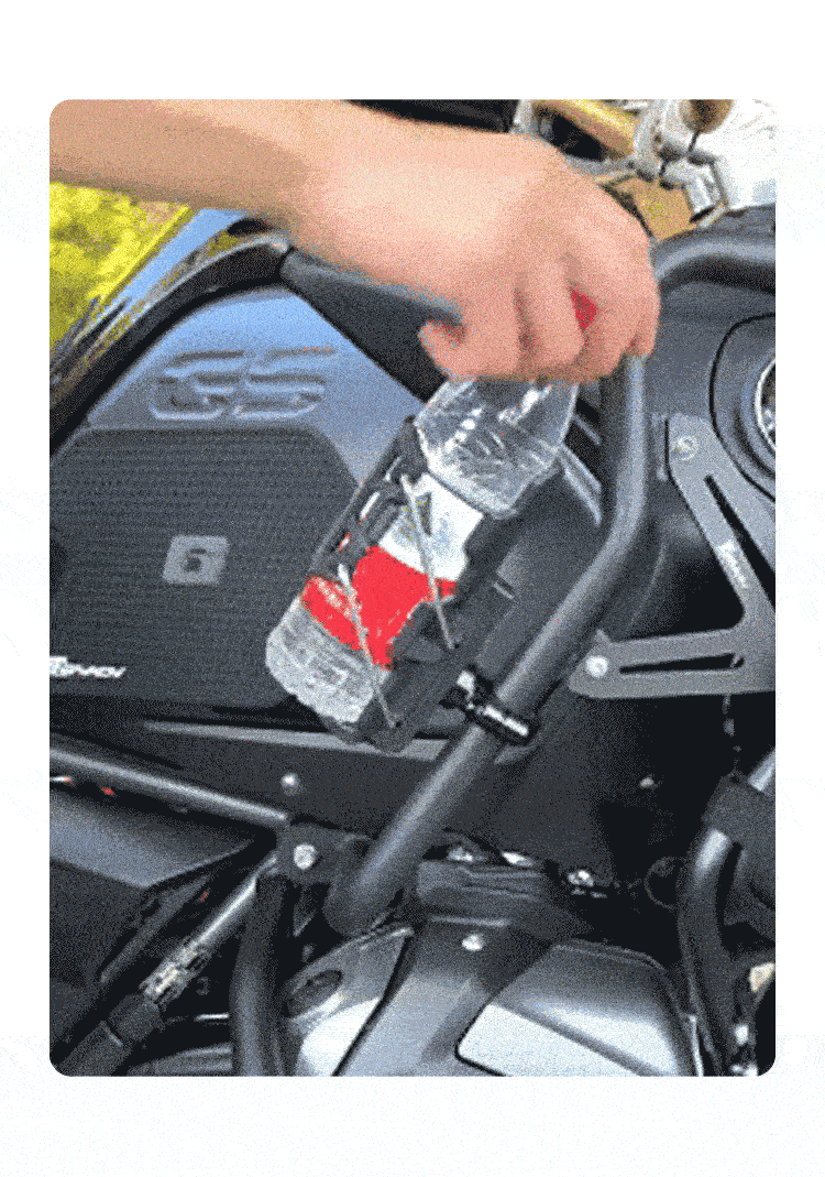 🧴 Adaptiver Flaschenhalter für Radfahrer – Universelle Passform, Robuste Konstruktion
