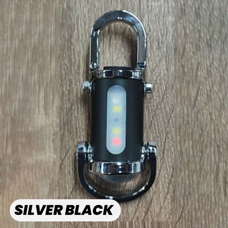 1200LM Superhelle Mini-Schlüsselanhänger-Taschenlampe, wasserdicht