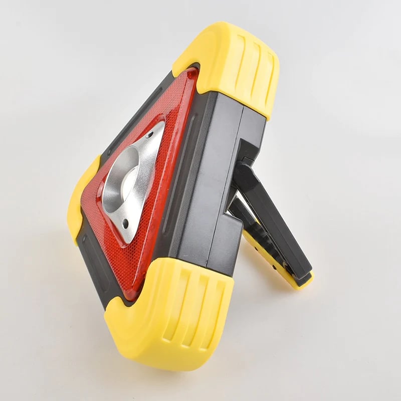 3-IN-1 Solar-Notfall-Dreieck-Warnleuchte