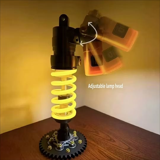 🔥Inspired Suspension Stoßdämpfer-Lampe – Verstellbare LED-Leuchte für Gamer und Autoliebhaber (⏰Kostenloser Versand)