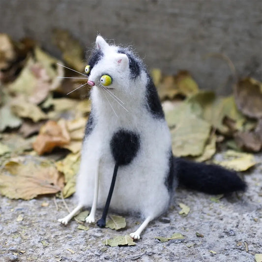 🎄✨Wollfilz-Vertraute – Skurrile handgefertigte Begleiter