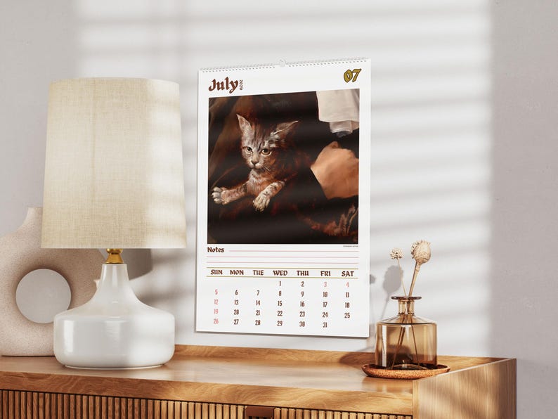 Wandkalender „Seltsame Katzen in der Renaissance 2026“