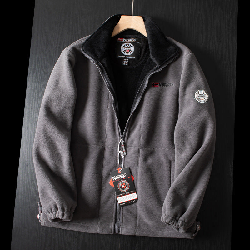 Warme Winterjacke