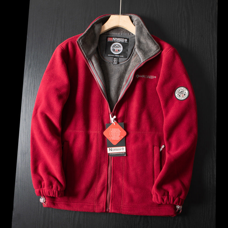 Warme Winterjacke