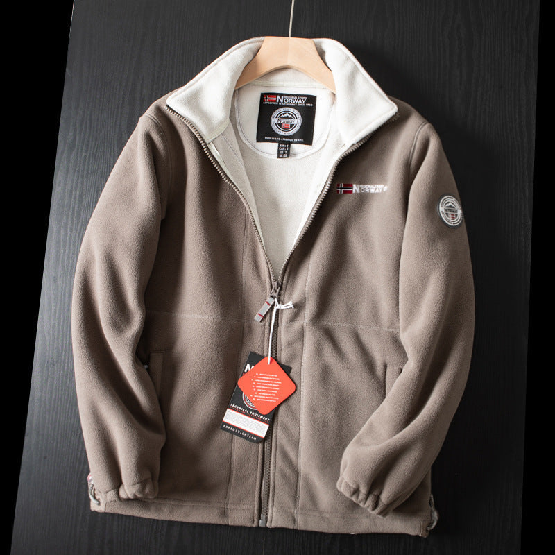 Warme Winterjacke