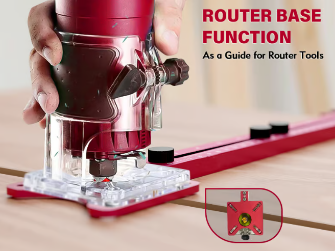 🔧✨ 3-in-1-Router-Fräshalterung für Nuten – verstellbar, Zoll-/cm-Skalen, modularer Aufbau 🛠️