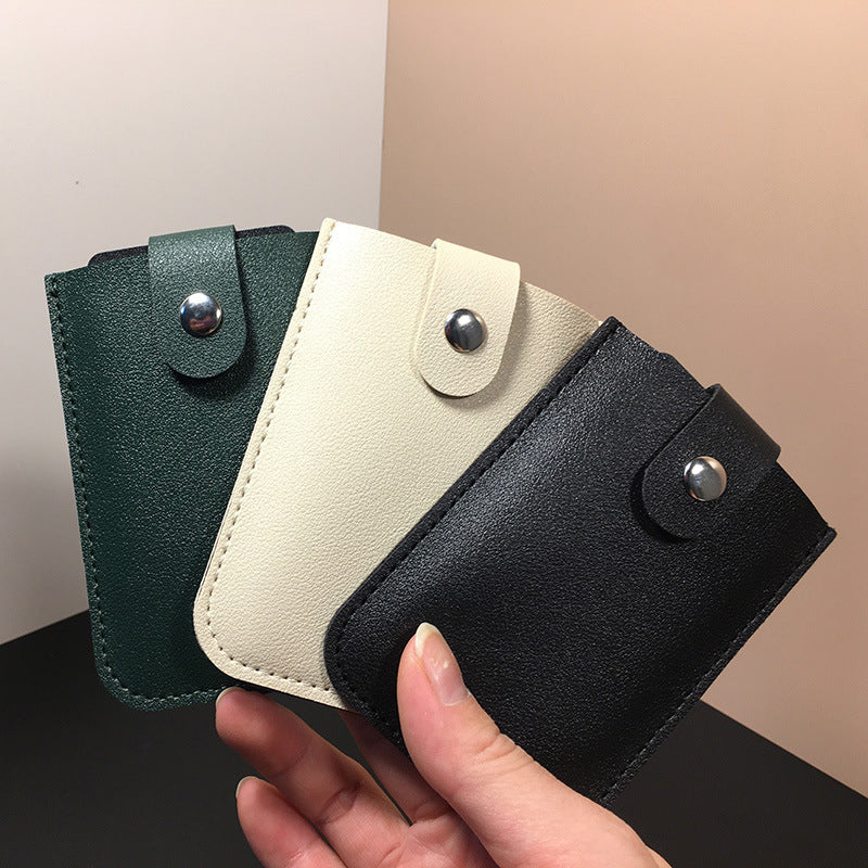 Herausziehbares Kartenetui aus PU-Leder – Kompakt, Robust & Organisiert Karten & Scheine 🧳
