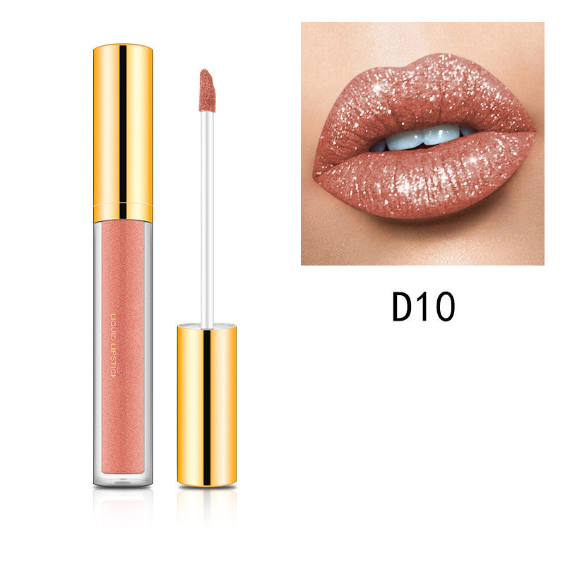 Heißer Verkauf – Metallic-Flüssig-Diamant-Glitzer-Lippenstift/Heißer Verkauf – Metallic-Flüssig-Diamant-Glitzer-Lippenstift