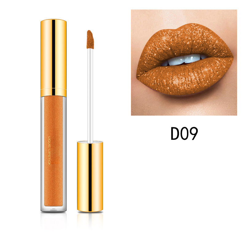 Heißer Verkauf – Metallic-Flüssig-Diamant-Glitzer-Lippenstift/Heißer Verkauf – Metallic-Flüssig-Diamant-Glitzer-Lippenstift