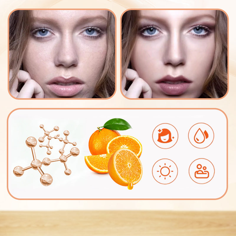 Natürliche Make-up-Creme mit Multivitamin C
