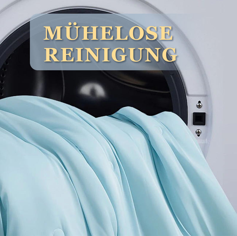 ❄️Waschbare, kühlende 4-teilige Bettwäsche – Perfekt für heiße Nächte! 🌙