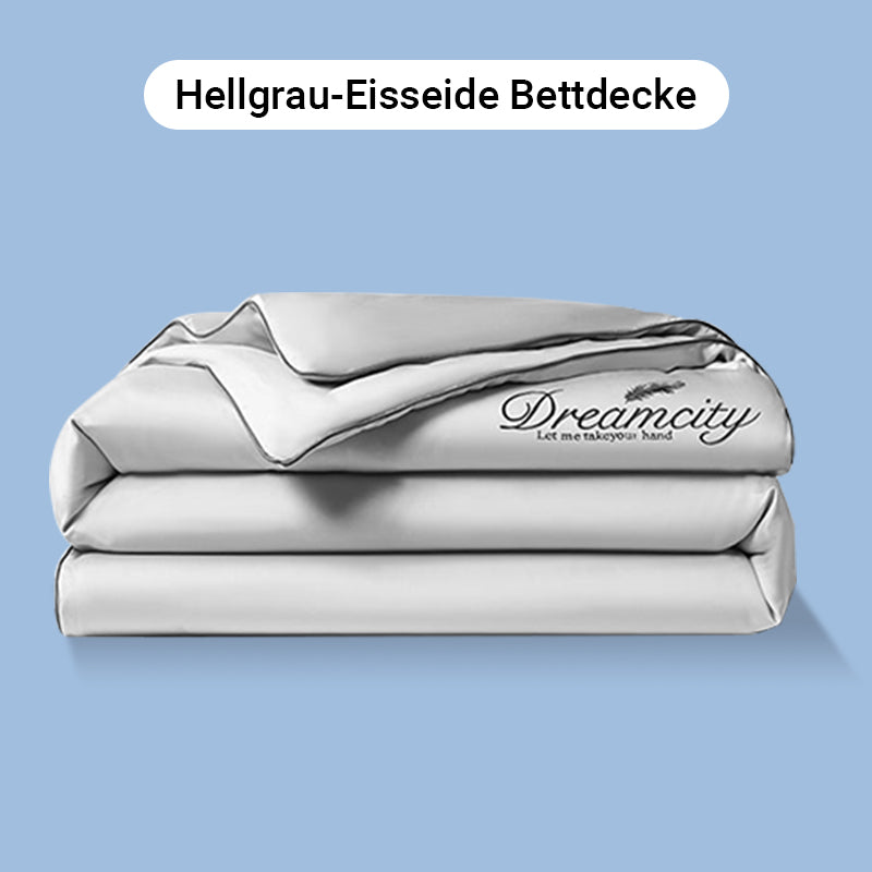 ❄️Waschbare, kühlende 4-teilige Bettwäsche – Perfekt für heiße Nächte! 🌙