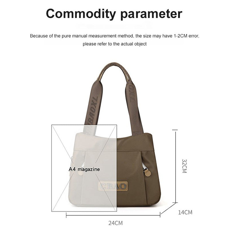 💥 Große Kapazität Nylon Crossbody Tasche