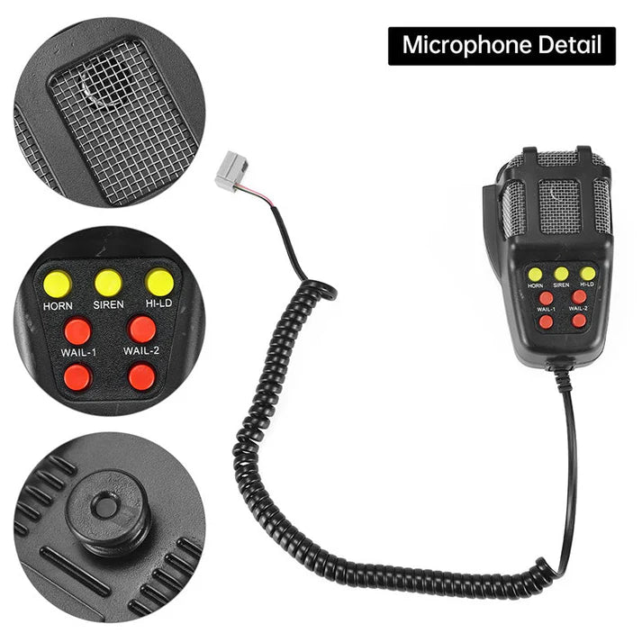 📢Limited Time Half Price-100W Alarm Horn Siren Shouting Speaker🚗