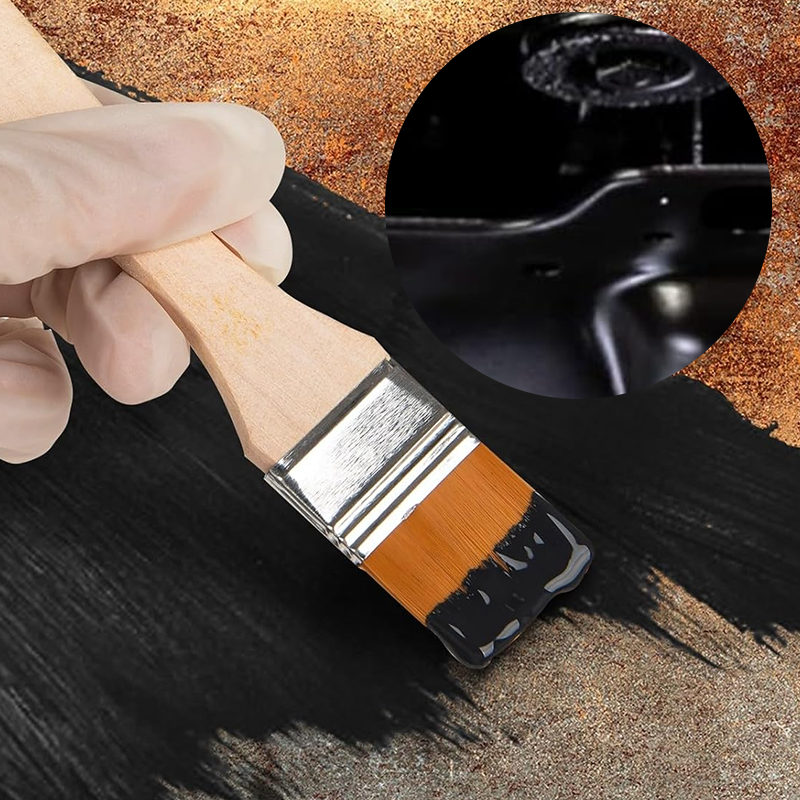 🔨Wasserbasierter Rostumwandler-Metalllack🚨 STOPPEN SIE ROST IN SEINEN SPUREN!