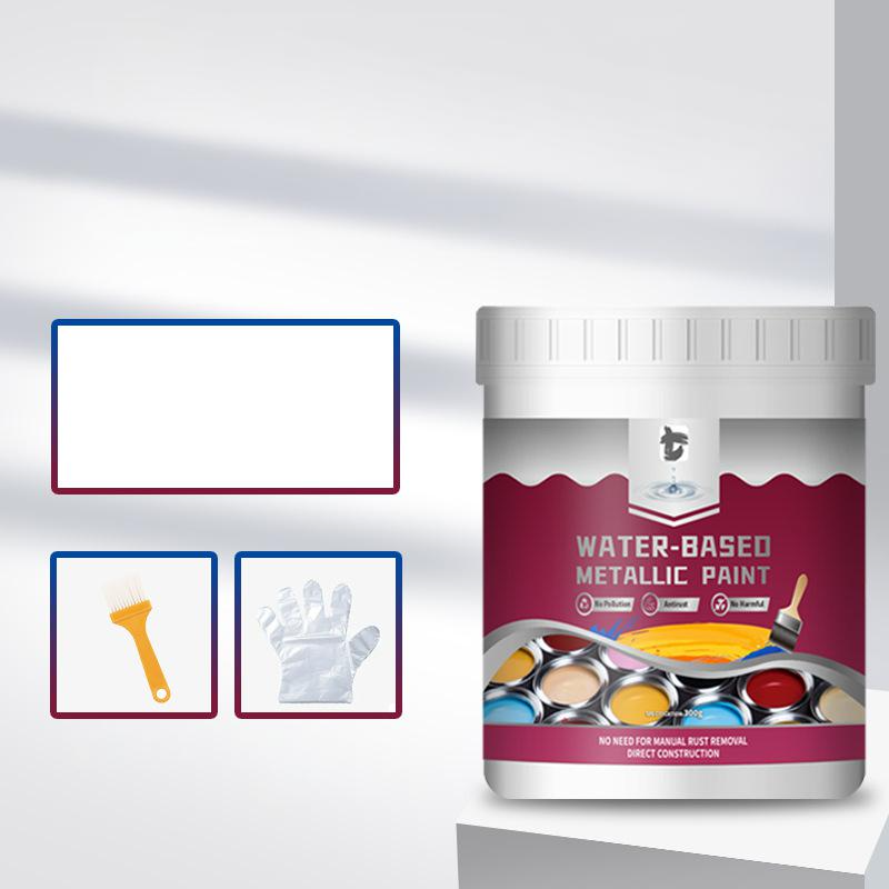 🔨Wasserbasierter Rostumwandler-Metalllack🚨 STOPPEN SIE ROST IN SEINEN SPUREN!