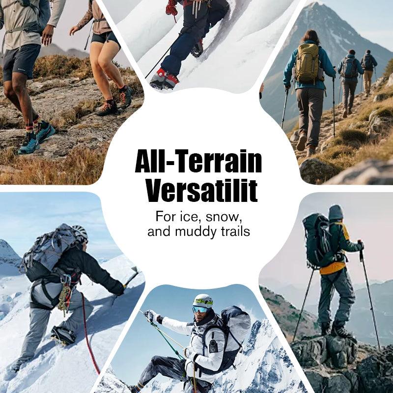 ❄️Langlebiges Anti-Rutsch-Eiskrallen-Set für Schuhe