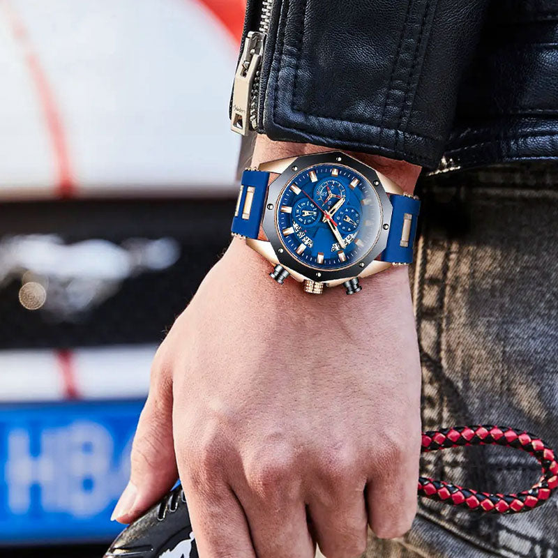 🔥Heißer Verkauf🔥Quarz-Businessuhr mit großem Zifferblatt und Kalender