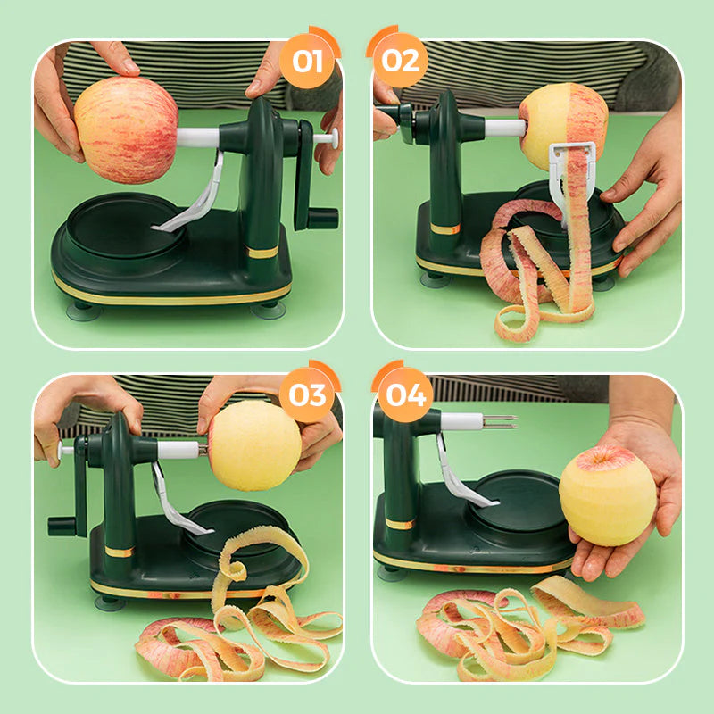 ⏳Zeitlich begrenztes Sonderangebot⏰Obstschäler mit Kurbel🍎🥝🔪
