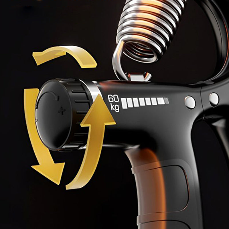 💪✨ Verstellbarer Handgriff-Krafttrainer zum Zählen – 5 Widerstandsstufen, LCD-Zähler und tragbares Design 🔋