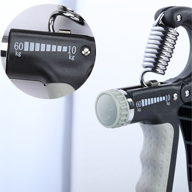 💪✨ Verstellbarer Handgriff-Krafttrainer zum Zählen – 5 Widerstandsstufen, LCD-Zähler und tragbares Design 🔋