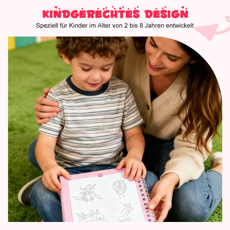 Zeichnungsbücher mit Wachstumslinien für Kinder