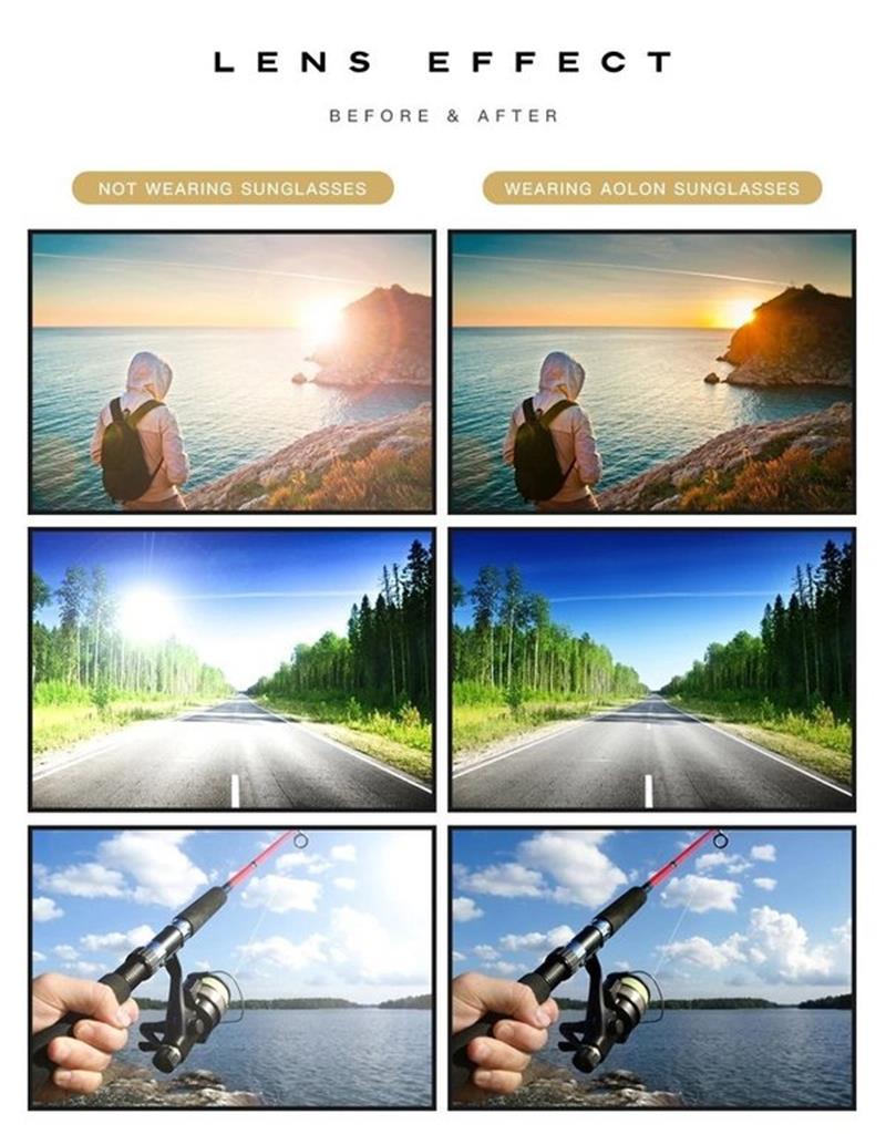 🕶️2026 Photochrome Sonnenbrille mit entspiegelten, polarisierten Gläsern