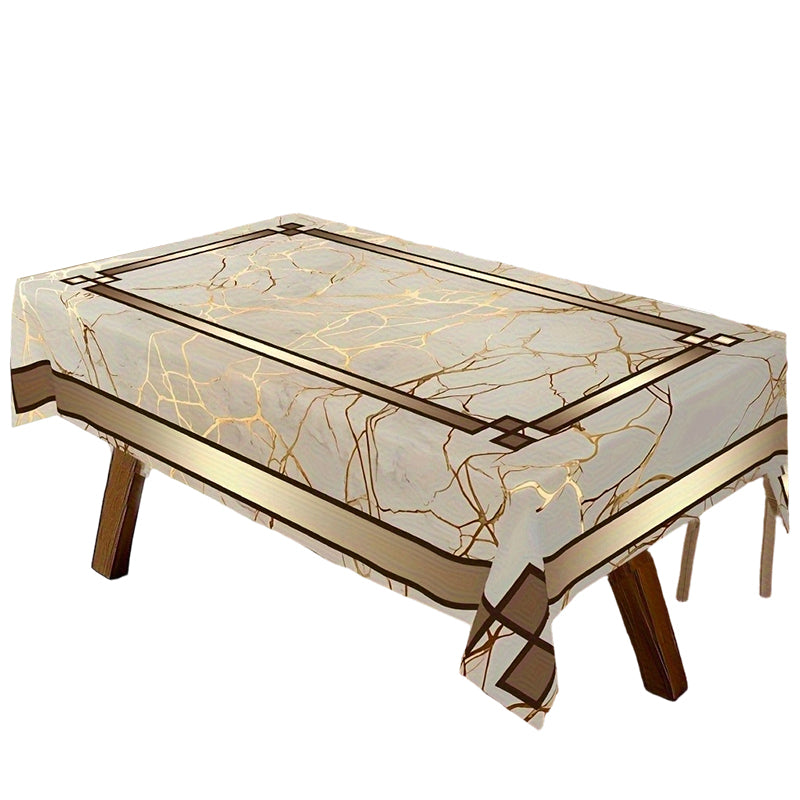 ⏳Zeitlich begrenztes Sonderangebot⏰Wasserdichte Tischdecke mit Marmorprint🌩️
