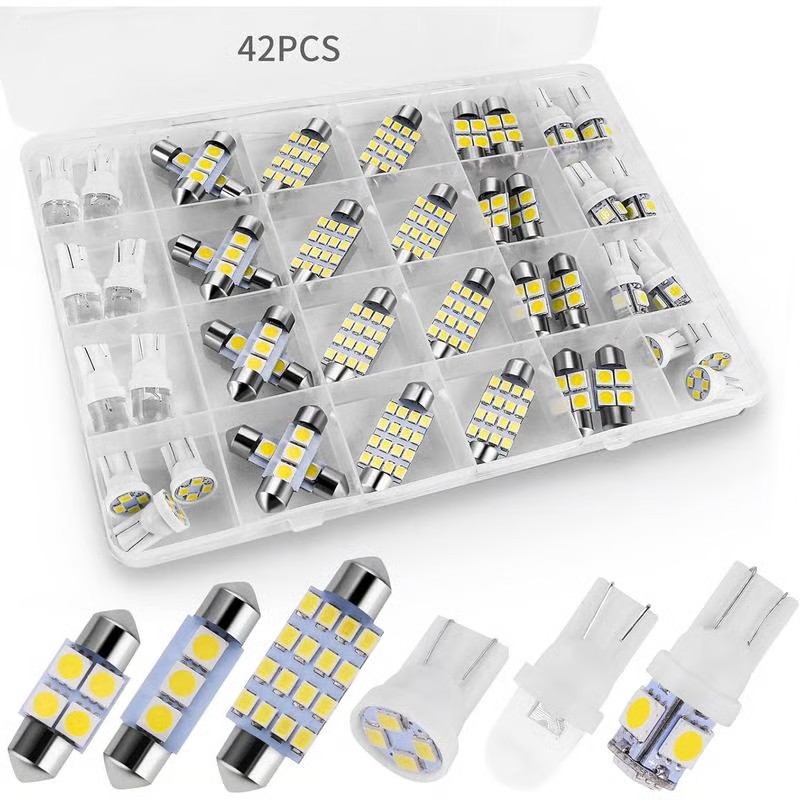 💡42-teiliges Superhelles LED Auto-Innenraumbeleuchtungs-Set – Plug & Play Upgrade für dein Auto ✨