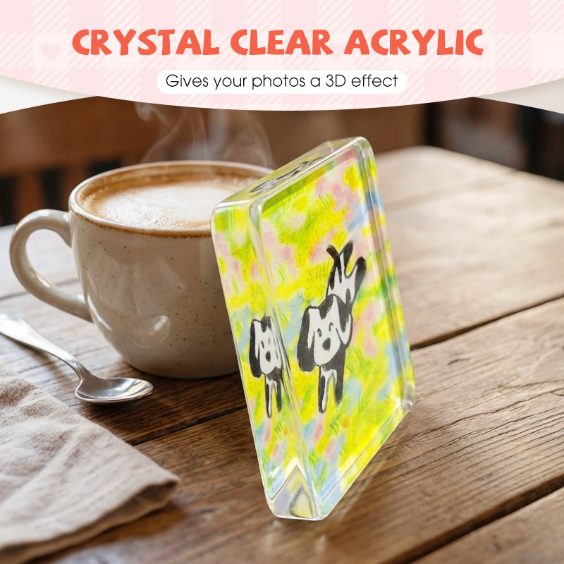🎨Klares Acryl-DIY-Kühlschrankmagnet-Set