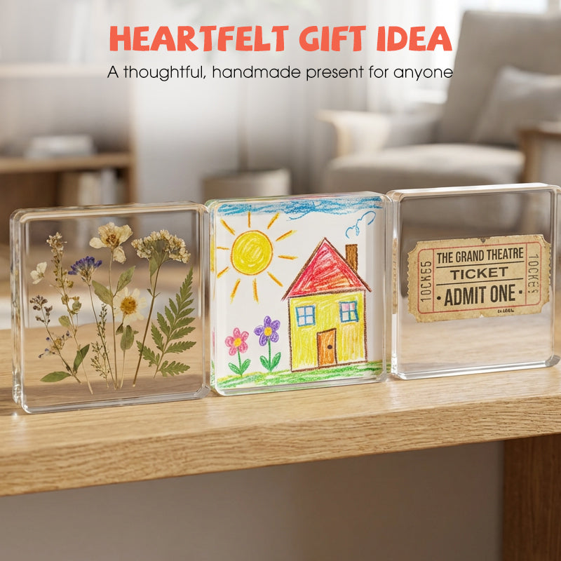 🎨Klares Acryl-DIY-Kühlschrankmagnet-Set