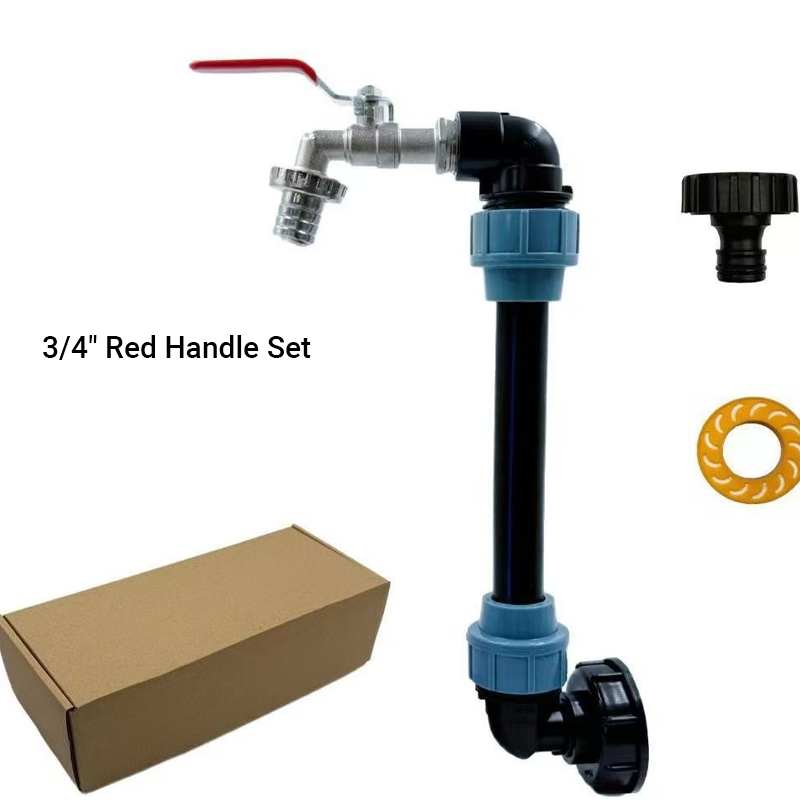 🛠️ 💧 IBC Tank Anschlussset Komplett – Hahn, Ventile, Adapter & Dichtungen – Dicht, langlebig & sofort montierbar ✨