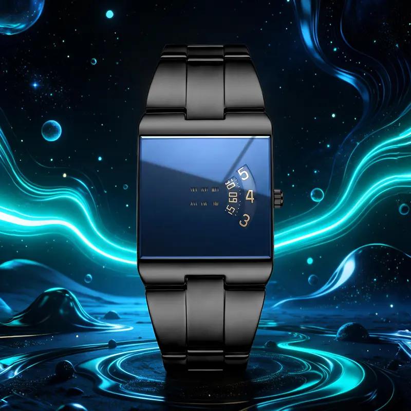 🔥 Elegante Business-Herrenuhr im quadratischen Design – wasserdicht und kratzfest