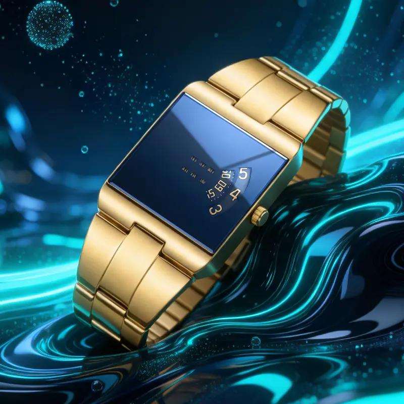 🔥 Elegante Business-Herrenuhr im quadratischen Design – wasserdicht und kratzfest