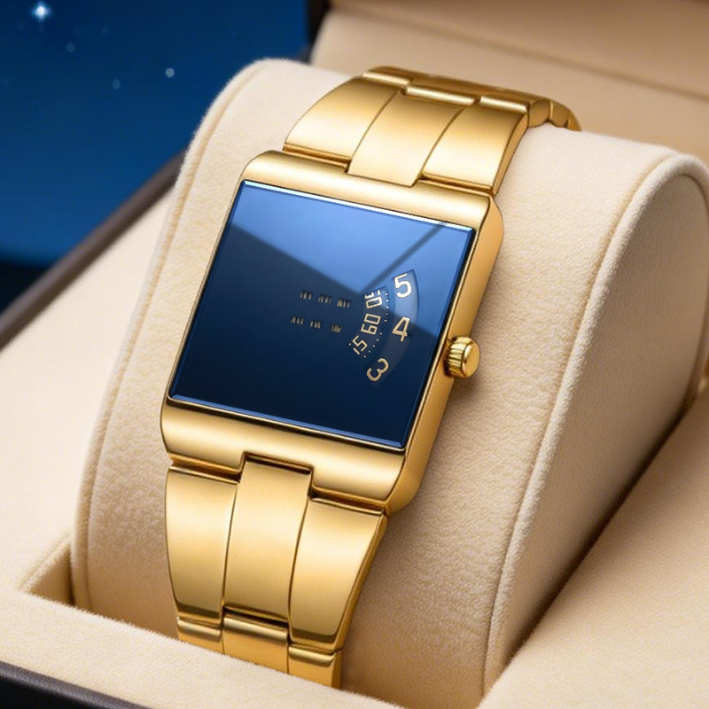 🔥 Elegante Business-Herrenuhr im quadratischen Design – wasserdicht und kratzfest