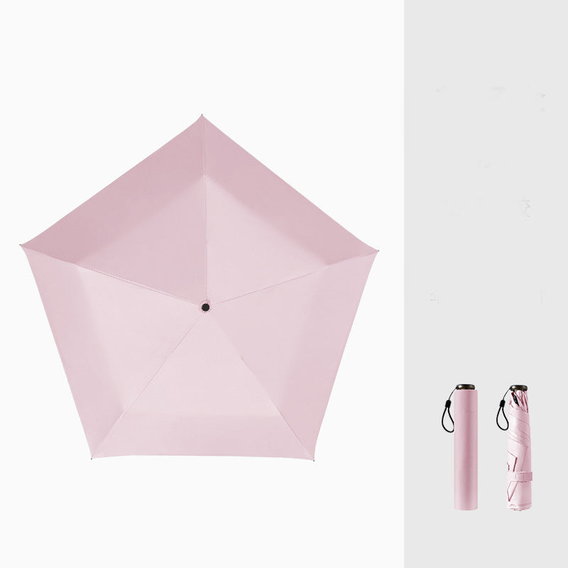 Ultraleichter, kompakter Allwetter-Regenschirm